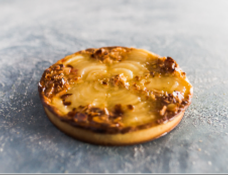 Pear & almond tarte