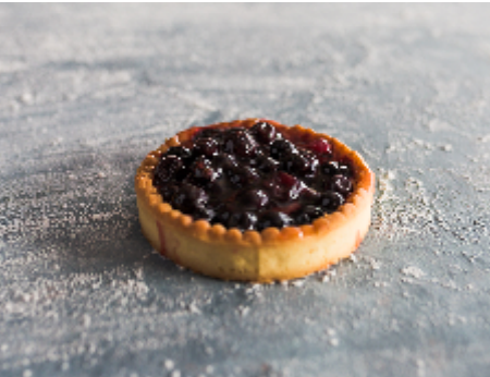 Blackcurrant tarte